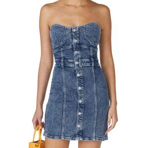 knee length dresses for ladies CLASSY BITCH LOOKS BANDAGE MIDI DRESS – AKIRA main image 1